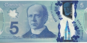 Canada 5 Dollars 2013 Banknote