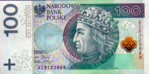 100 Złotych 
AI9123869 Banknote