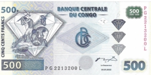 500 Francs Banknote