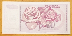 Banknote from Macedonia