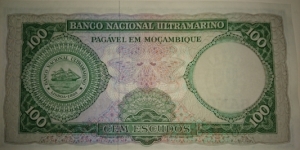 Banknote from Mozambique