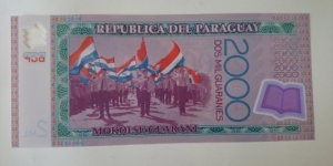 Banknote from Paraguay