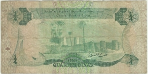 Banknote from Libya