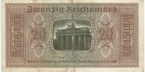 Banknote from Germany