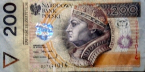 200 Złotych
DO7841014 Banknote