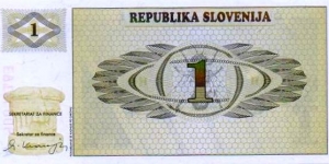 1 TOLAR Banknote