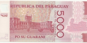 Banknote from Paraguay