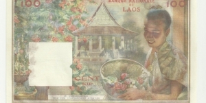 Banknote from Laos