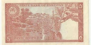 Banknote from Pakistan