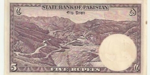 Banknote from Pakistan