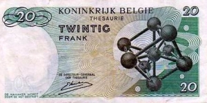 Banknote from Belgium