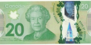 Canada 20 Dollars 2012 Banknote