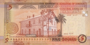 Banknote from Jordan