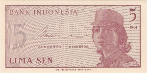 5 Sen Banknote