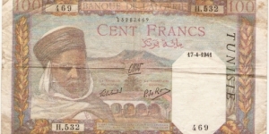 100 Francs Banknote