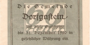 Banknote from Austria