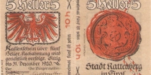 Banknote from Austria