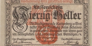 Banknote from Austria