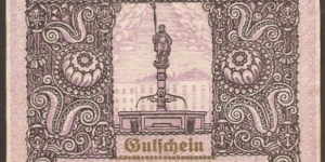Notgeld Ried im Innkreis 10 Heller Banknote