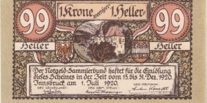 Banknote from Austria