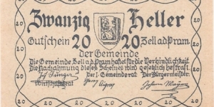 Banknote from Austria