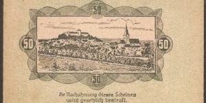 Banknote from Austria