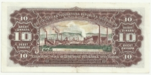 Banknote from Yugoslavia