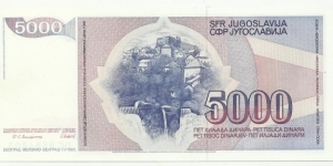 Banknote from Yugoslavia