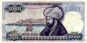 Banknote from Turkey