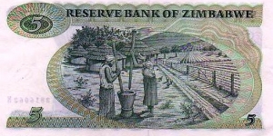 Banknote from Zimbabwe