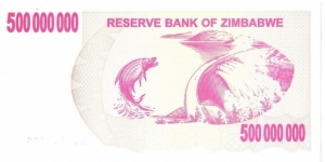 Banknote from Zimbabwe