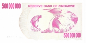 Banknote from Zimbabwe