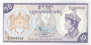 10 Ngultrum Banknote