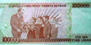 Banknote from Turkey