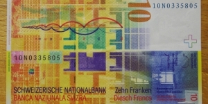 Banknote from Switzerland