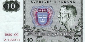 10 Kronor Banknote