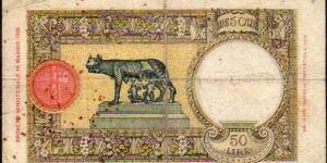 Banknote from Italy