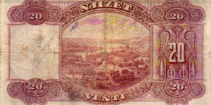 Banknote from Albania