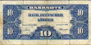 Banknote from Germany