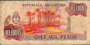 Banknote from Argentina