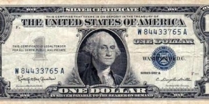 1 $ 1957 Banknote