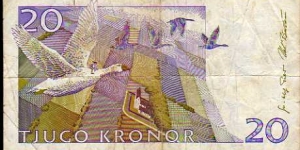 Banknote from Sweden