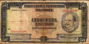 50 Escudos__
pk# 106 a__
24.07.1958 Banknote