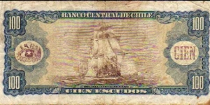 Banknote from Chile