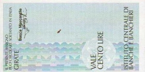 Banknote from Italy