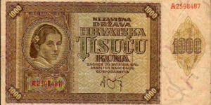 1.000 Kuna__
pk# 4__
26.05.1941 Banknote