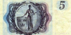 Banknote from Sweden