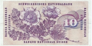 Banknote from Switzerland