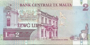 Banknote from Malta