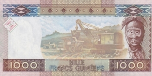 Banknote from Guinea